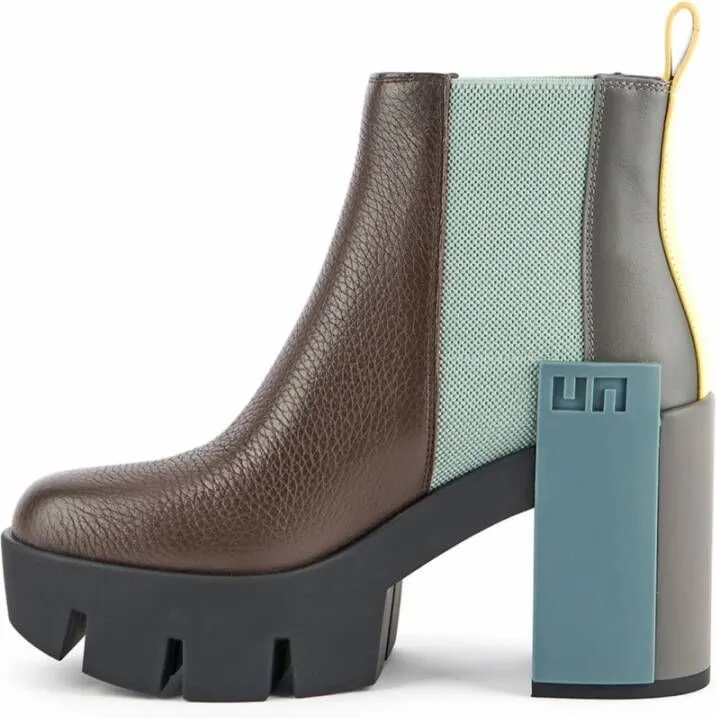 UNITED NUDE | SNEAKERS MUJER | GRIP CHELSEA MID II NORDIC | MARRÓN