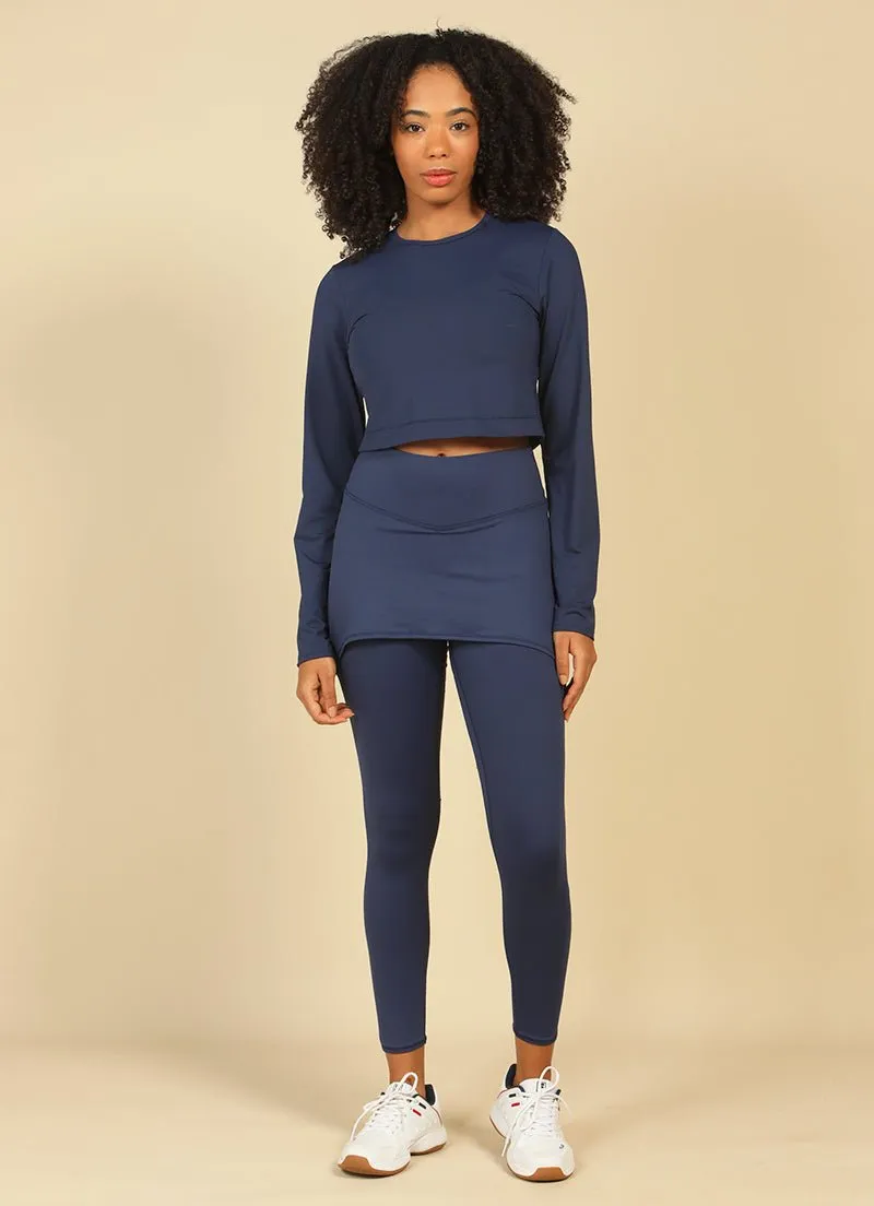 UV Pro Cropped (Navy) UPF 50 