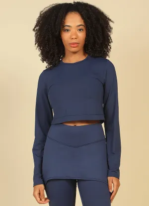 UV Pro Cropped (Navy) UPF 50  UV Pro Cropped (Navy) UPF 50