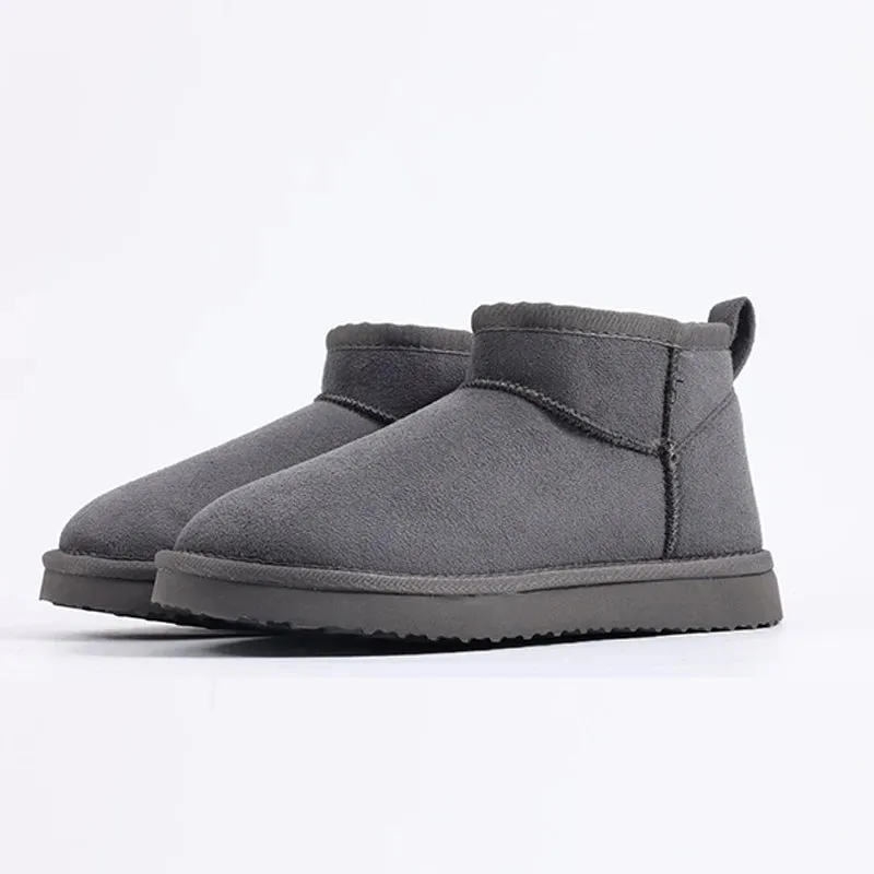 Warm Fuzzy Snow Boots for Winter