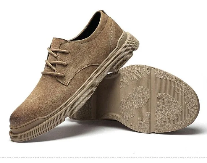 West Louis Suede Leather Shoes With Ankle