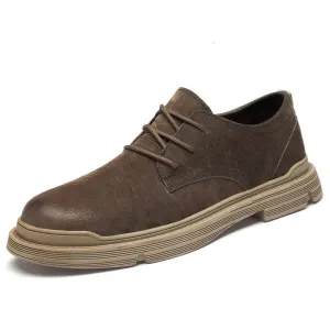 West Louis Suede Leather Shoes With Ankle