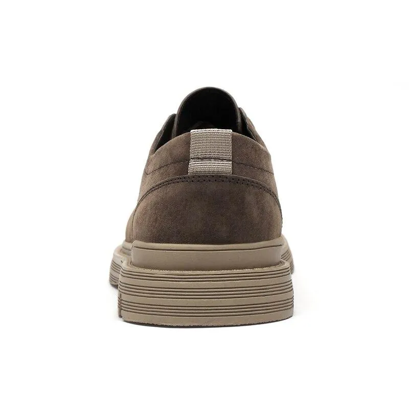 West Louis Suede Leather Shoes With Ankle