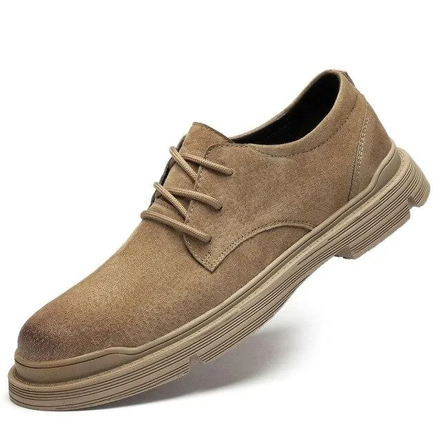 West Louis Suede Leather Shoes With Ankle