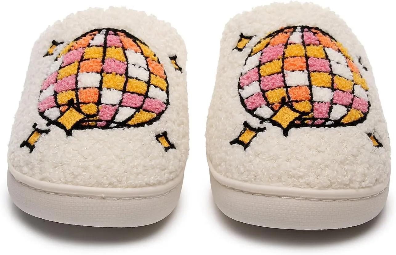 Women Slippers Cute House Slippers Soft Cozy Warm Slippers Plush Warm Home Shoes