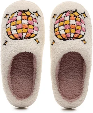 Women Slippers Cute House Slippers Soft Cozy Warm Slippers Plush Warm Home Shoes