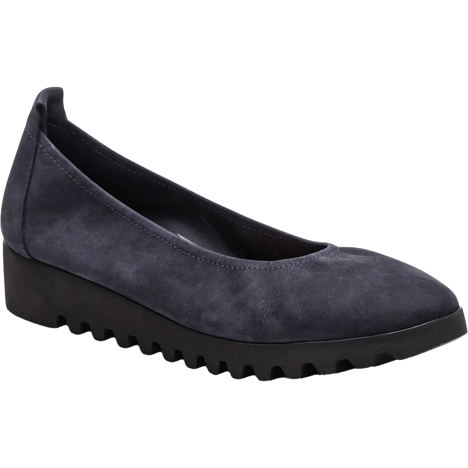 Women's Aetrex Brianna Navy Suede