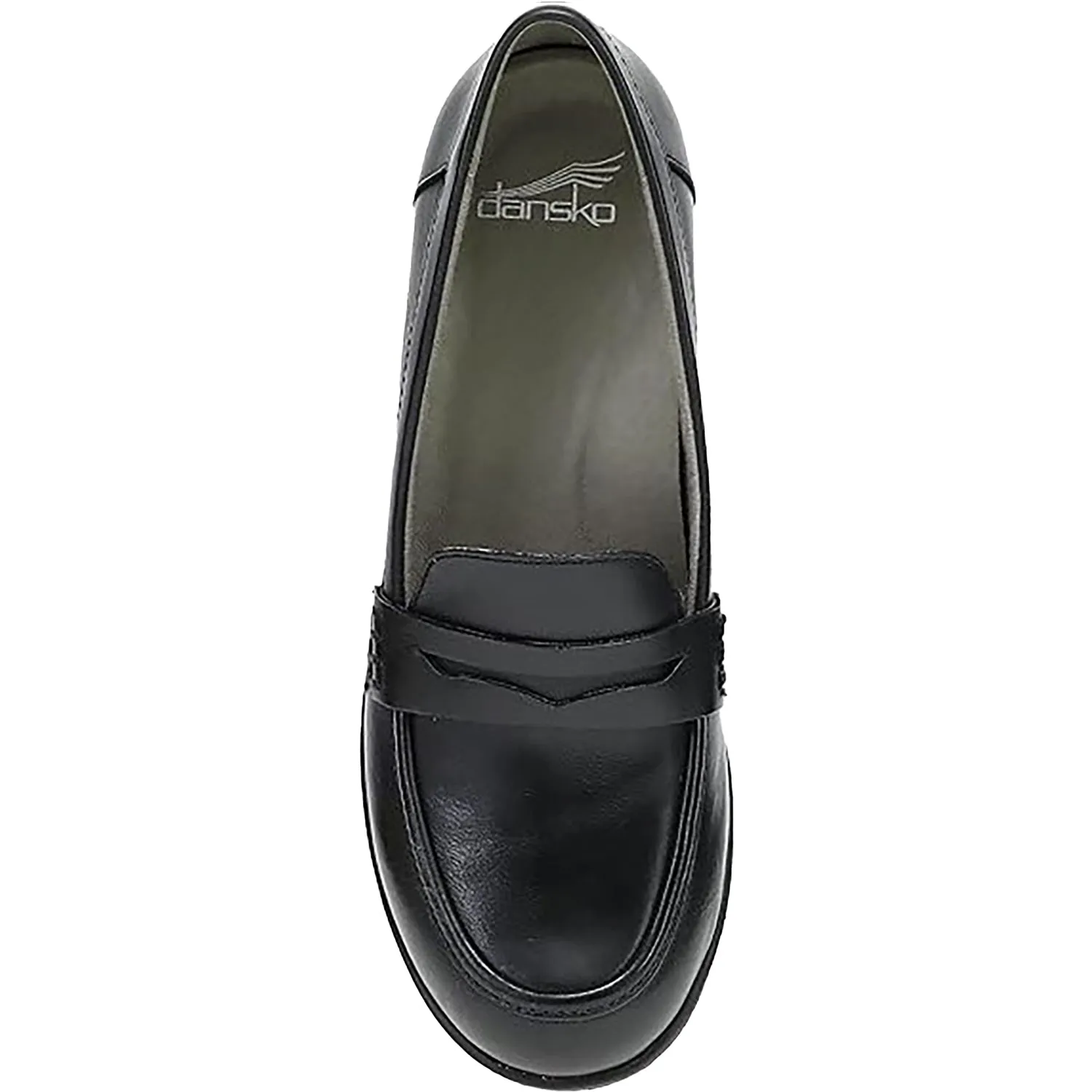 Women's Dankso Danica Black Waterproof Burnished Leather