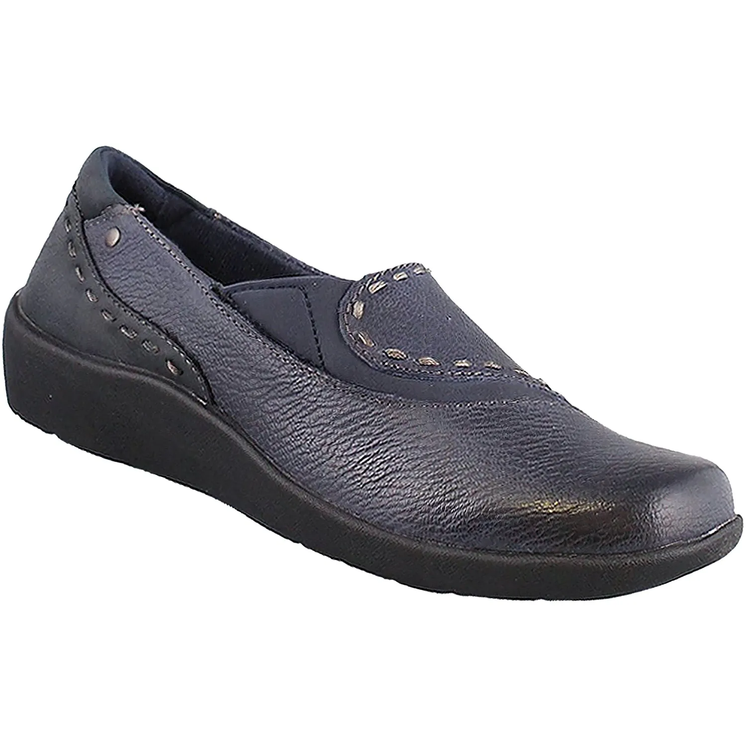 Women's Earth Leona Navy Leather
