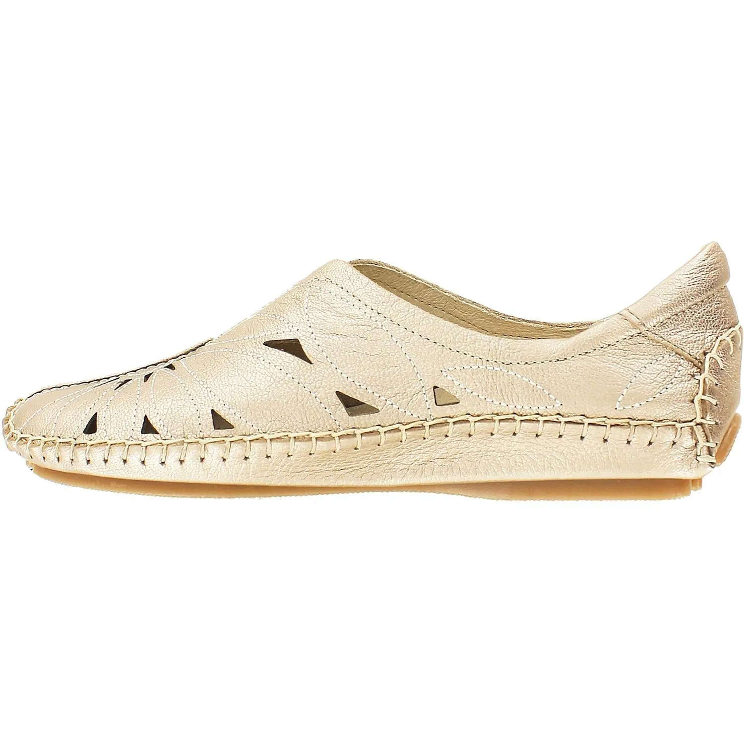 Women's Pikolinos Jerez 578-7399CL Champagne Metallic Leather