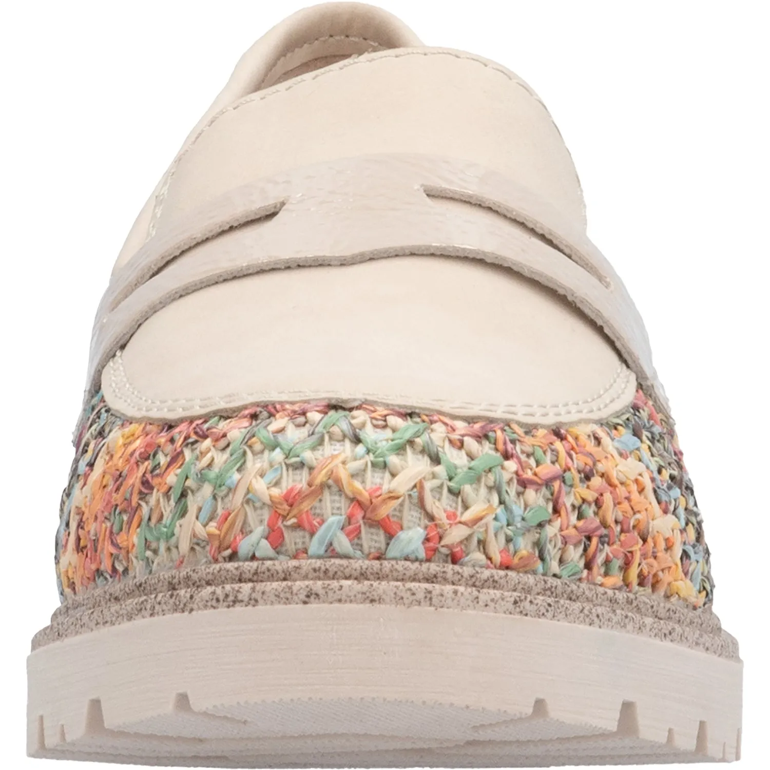 Women's Rieker 45562-90 Gitta 62 Perle Vegan Patent/Multi Woven