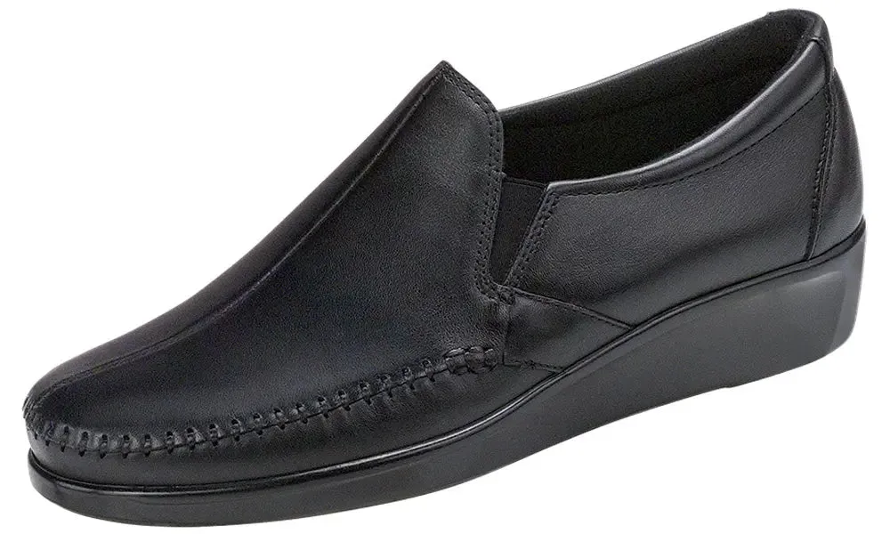 Women’s SAS Dream – Sleek Leather Slip-On with Cushioning & Flexibility