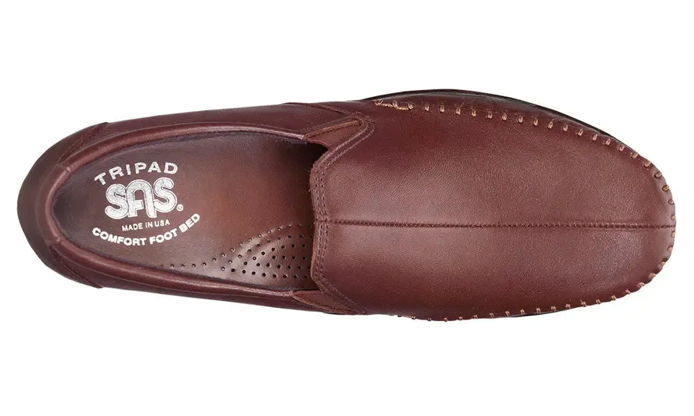 Women’s SAS Dream – Sleek Leather Slip-On with Cushioning & Flexibility