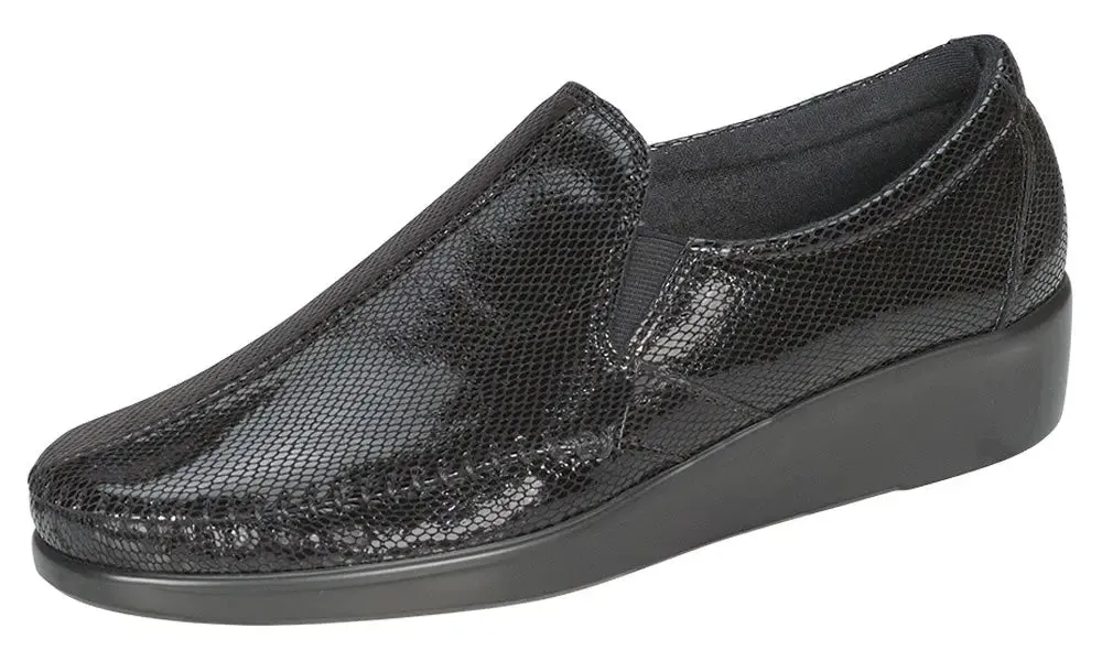 Women’s SAS Dream – Sleek Leather Slip-On with Cushioning & Flexibility