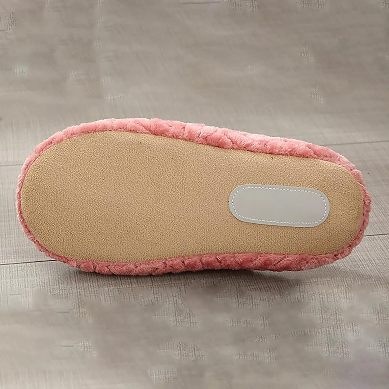 Women's Slippers Warm Fuzzy House Slippers Fall Cozy Plush Bedroom Shoes Soft Flat Comfy Indoor Slippers