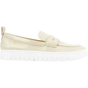 Women's Vionic Uptown Loafer Gold Leather