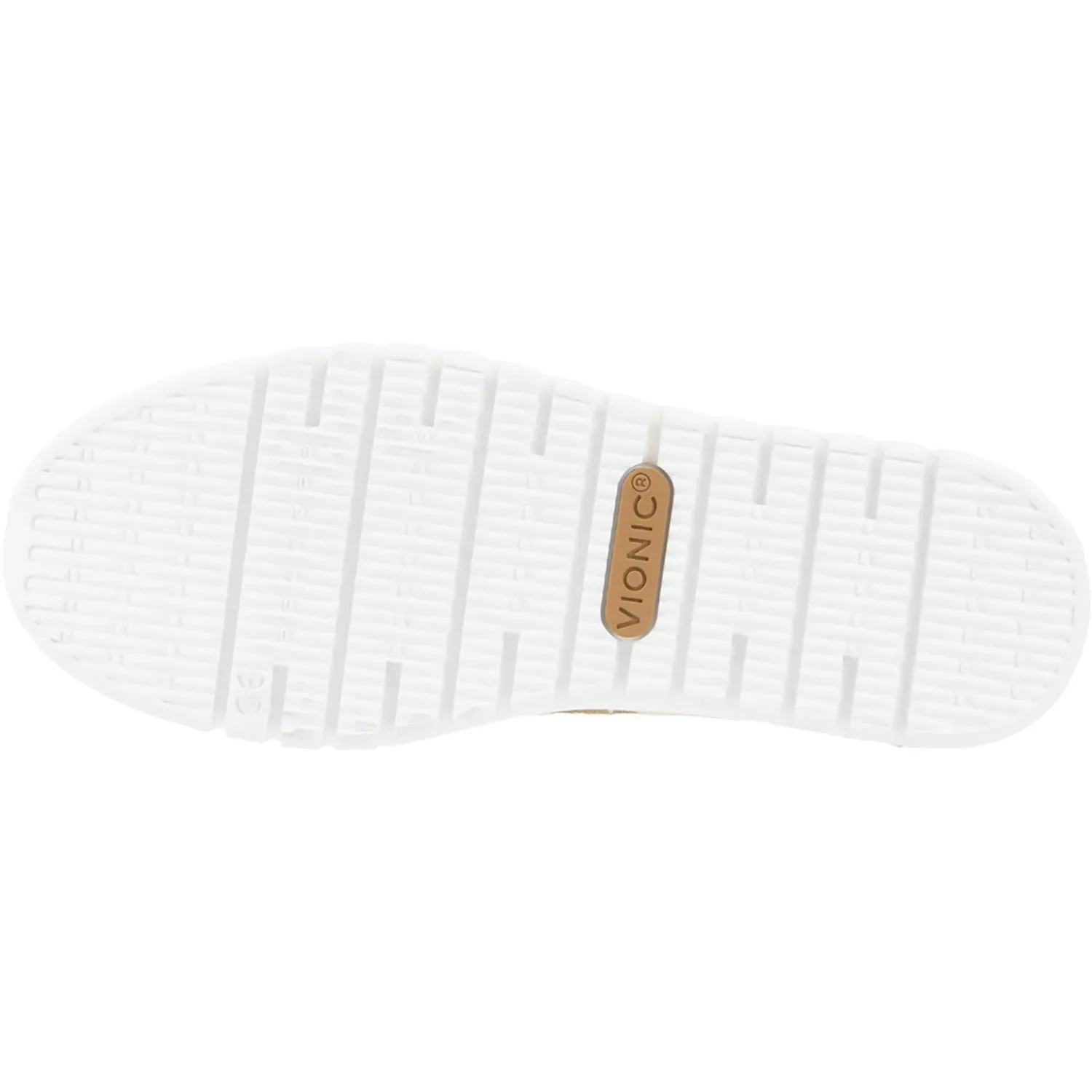 Women's Vionic Uptown Loafer Gold Leather
