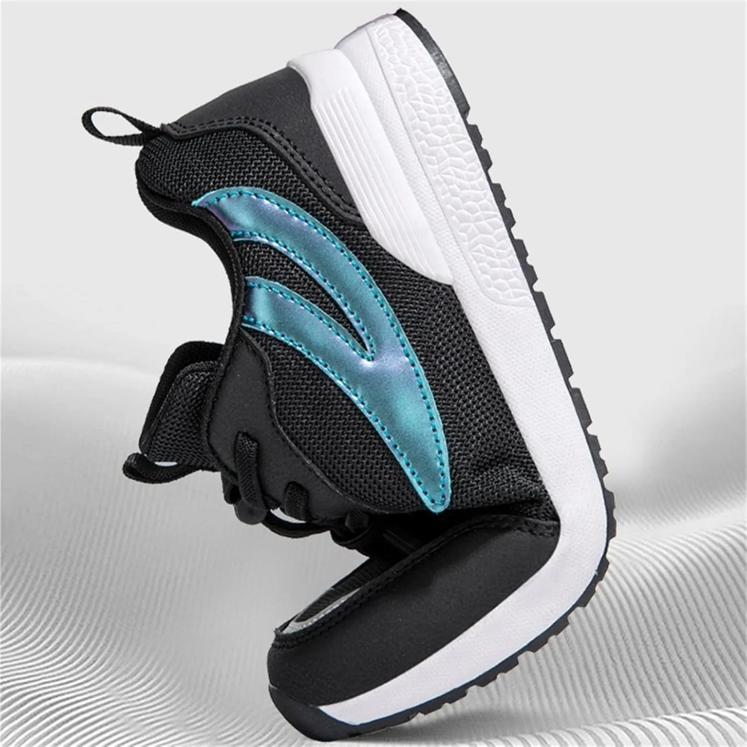 Womens Walking Shoes with Arch Support Wide Width Orthotic Athletic Sneakers Mesh Lightweight Breathable Low Top Sneaker Lace Up Running Shoes