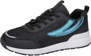 Womens Walking Shoes with Arch Support Wide Width Orthotic Athletic Sneakers Mesh Lightweight Breathable Low Top Sneaker Lace Up Running Shoes