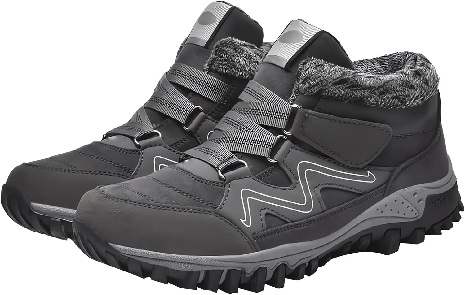 Work Boots for Men Waterproof Hiking Sneakers Ankle Booties Women's Safety Shoes Waterproof Winter Backpacking Snow Botas Warm Water Hike Grounded Footwear