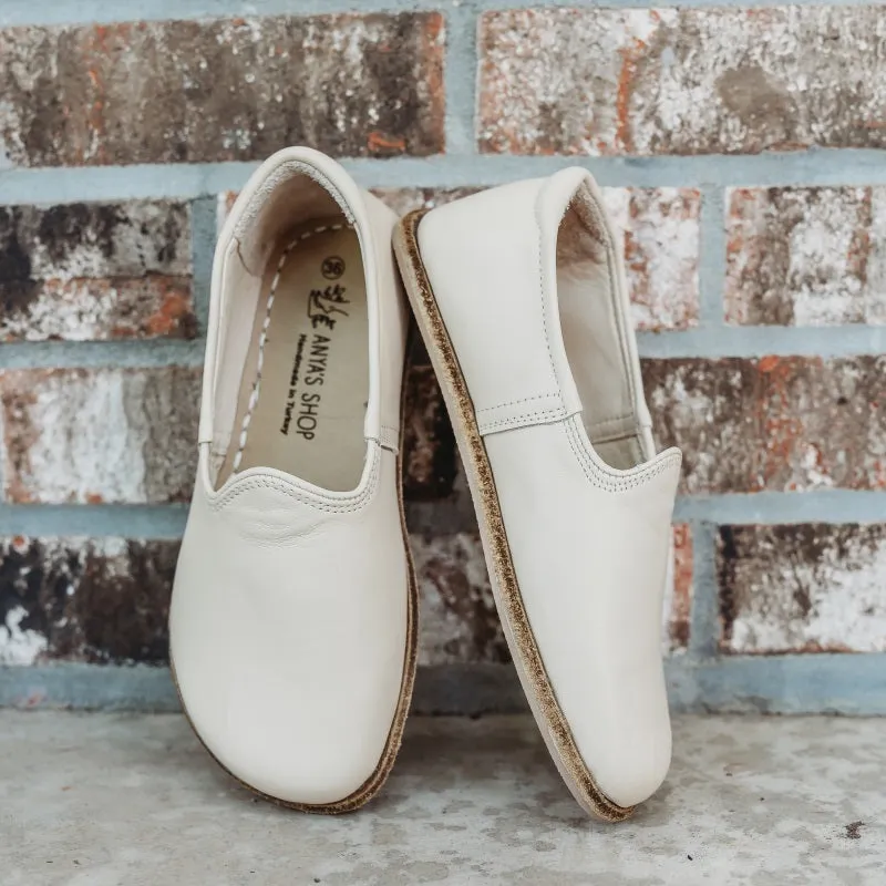 Yasemin Leather Loafers - By Anya