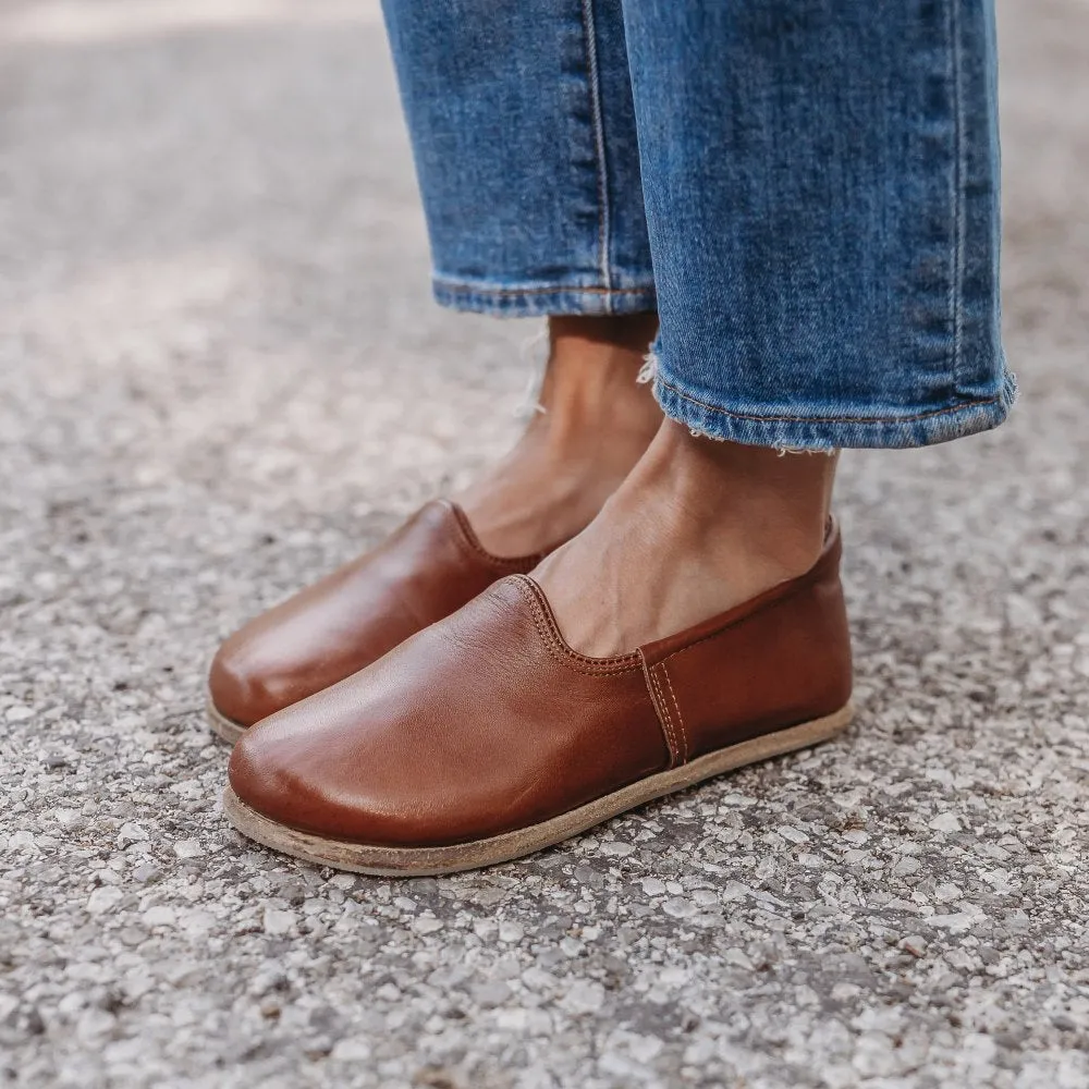 Yasemin Leather Loafers - By Anya