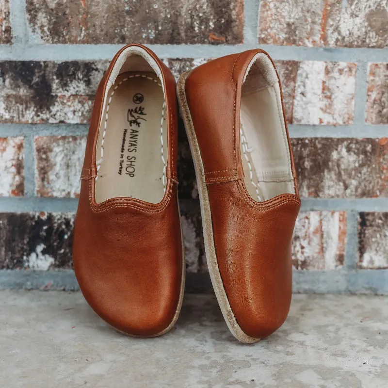 Yasemin Leather Loafers - By Anya