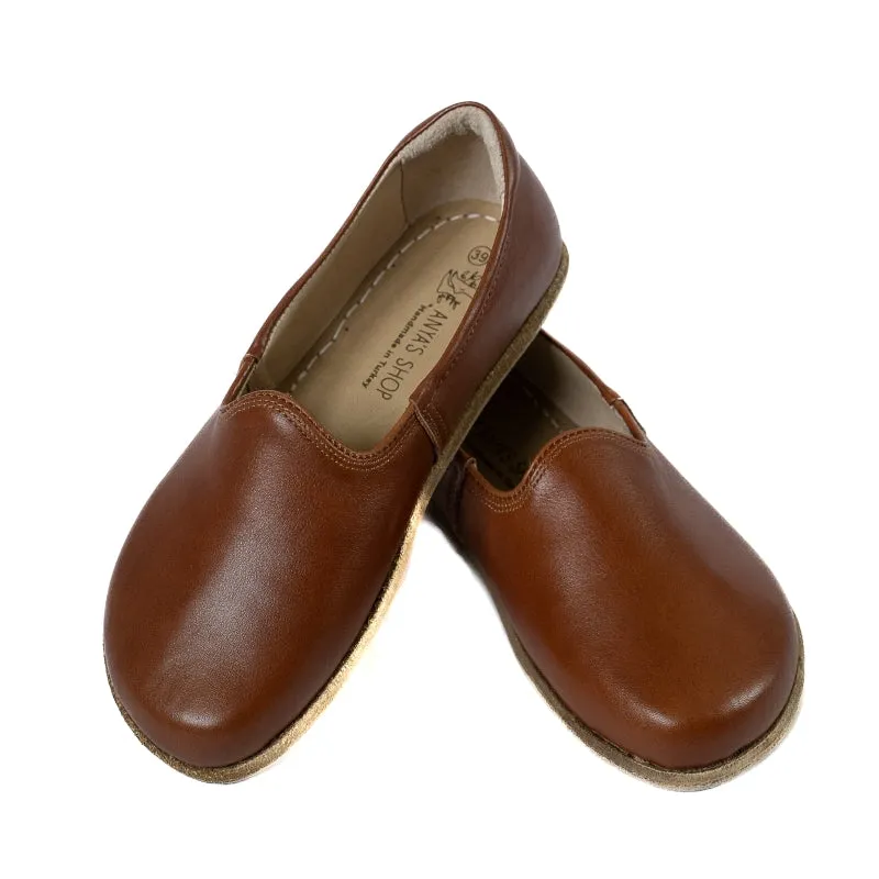 Yasemin Leather Loafers - By Anya