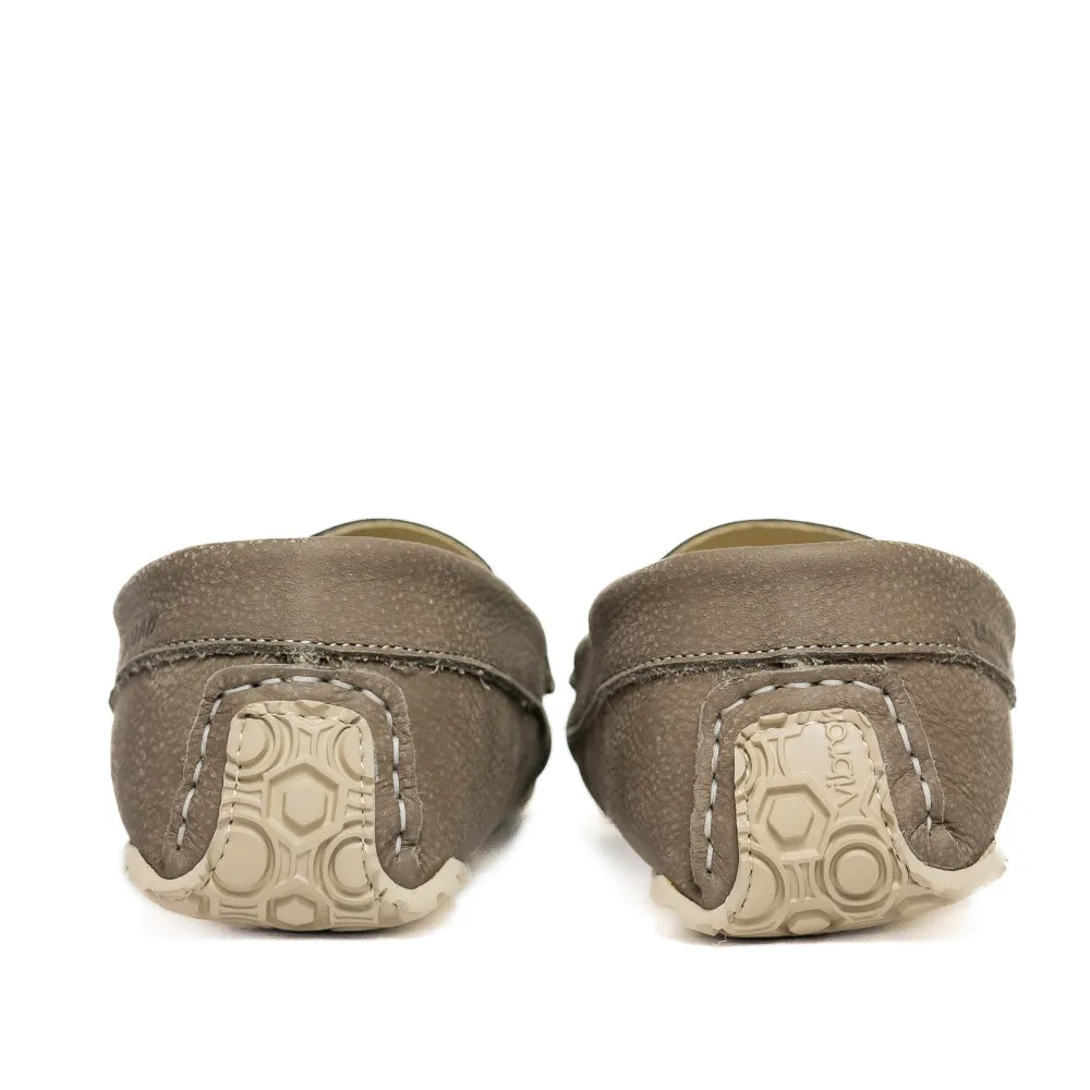 Zeazoo Cheetah Leather Loafers