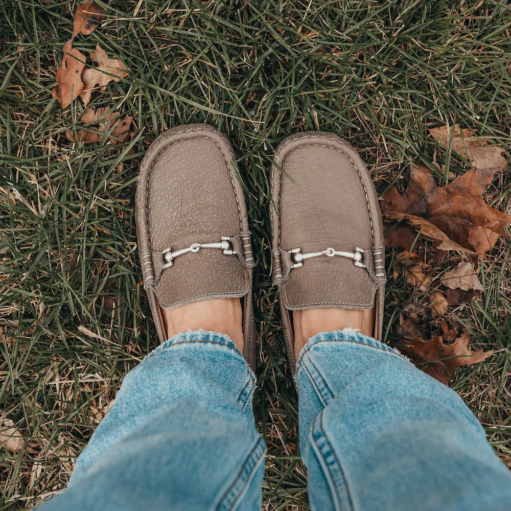 Zeazoo Cheetah Leather Loafers