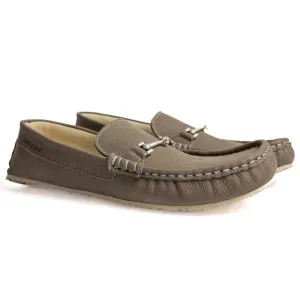 Zeazoo Cheetah Leather Loafers