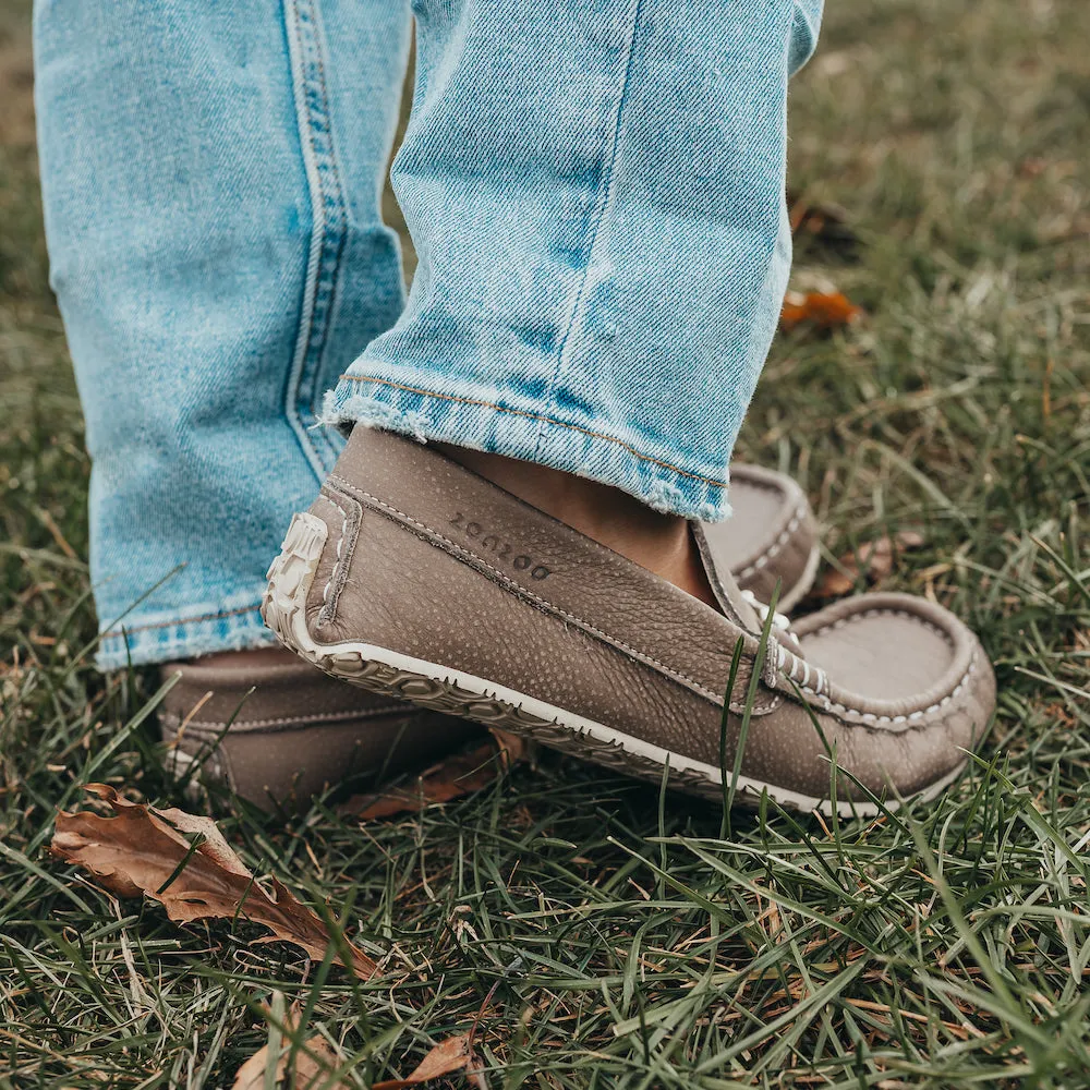 Zeazoo Cheetah Leather Loafers