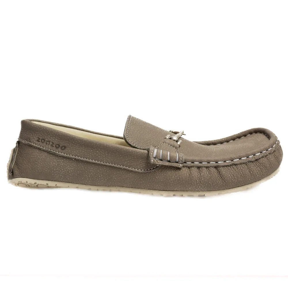 Zeazoo Cheetah Leather Loafers