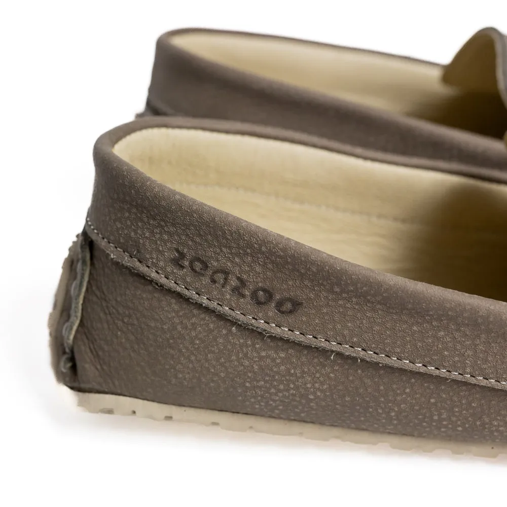 Zeazoo Cheetah Leather Loafers