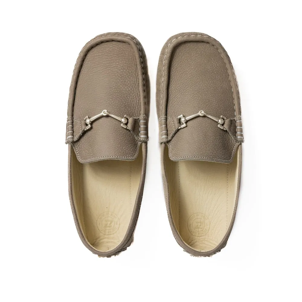 Zeazoo Cheetah Leather Loafers